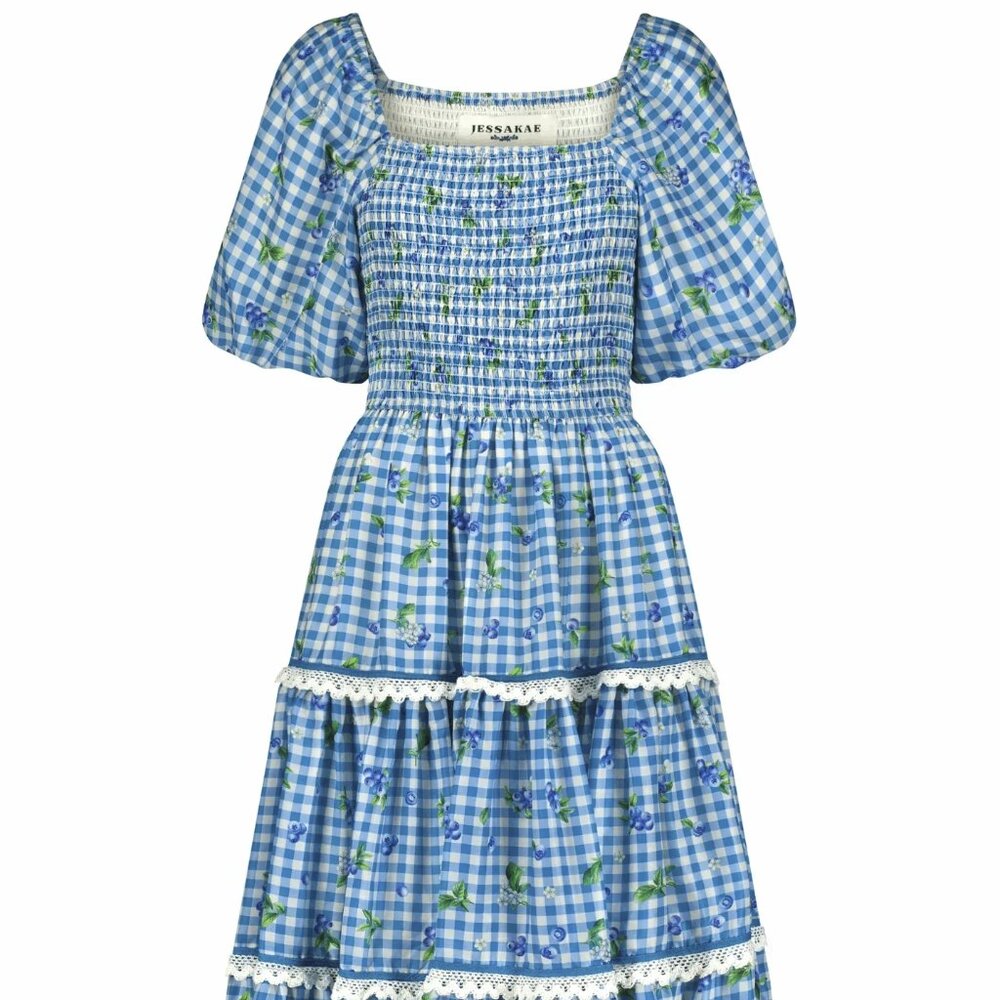 JessaKae Blueberry Muffin Dress 5X NWT
